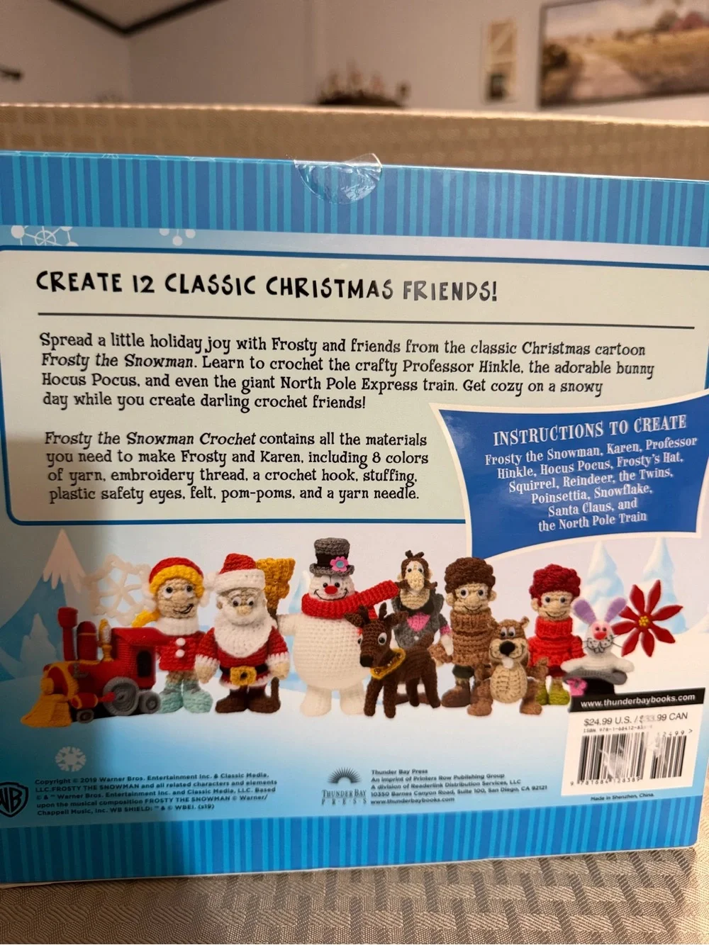 Frosty the Snowman Crochet Kit -